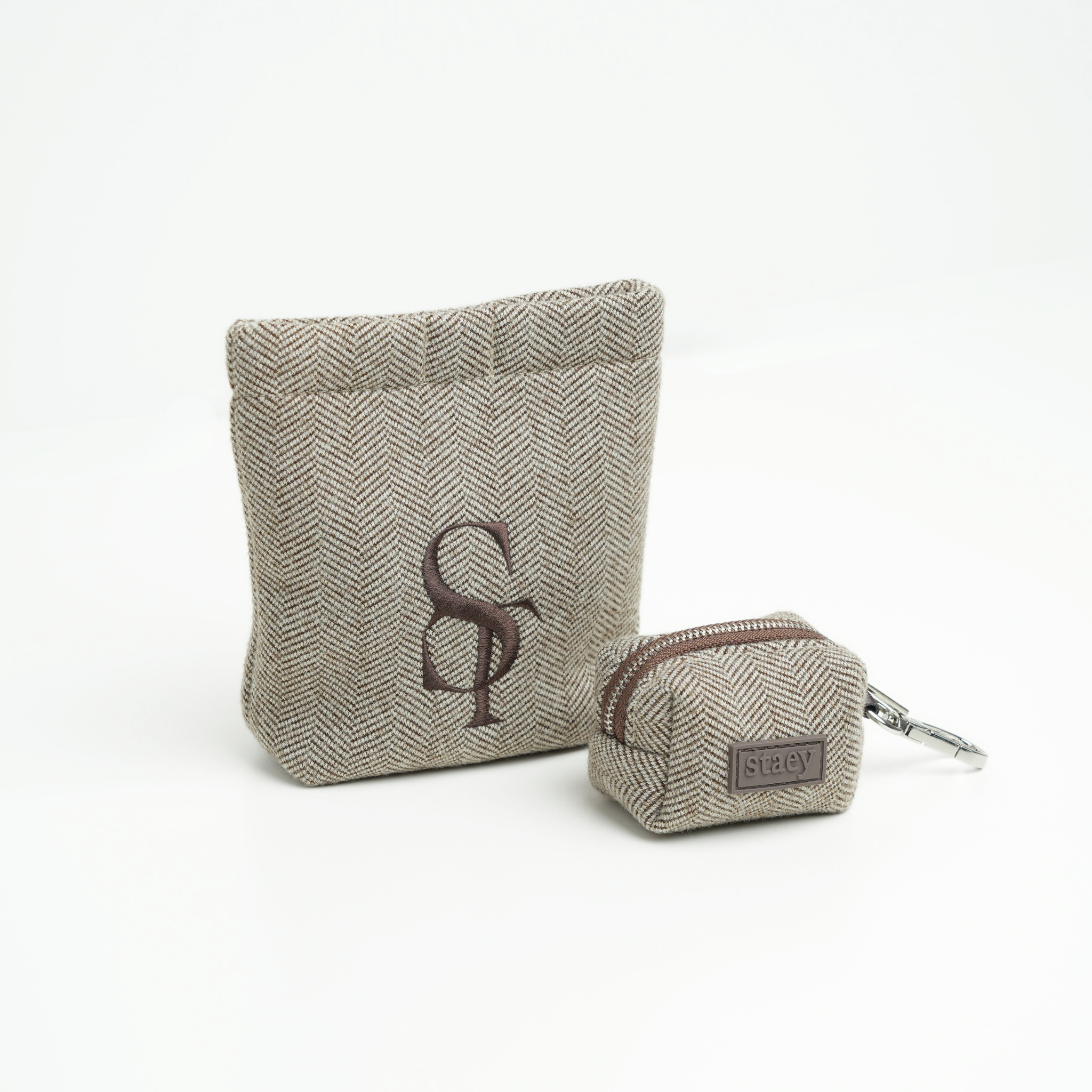 Elma Treat Bag w. Waste Bag Holder | Mocca
