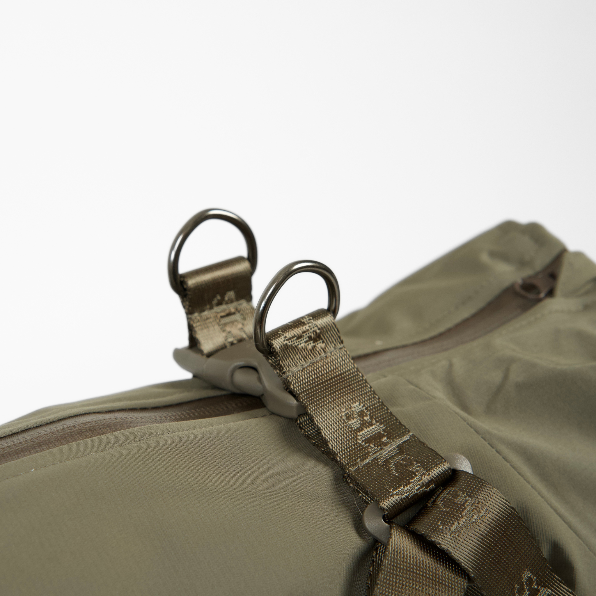 Leva hundkappa m. sele | Moss green