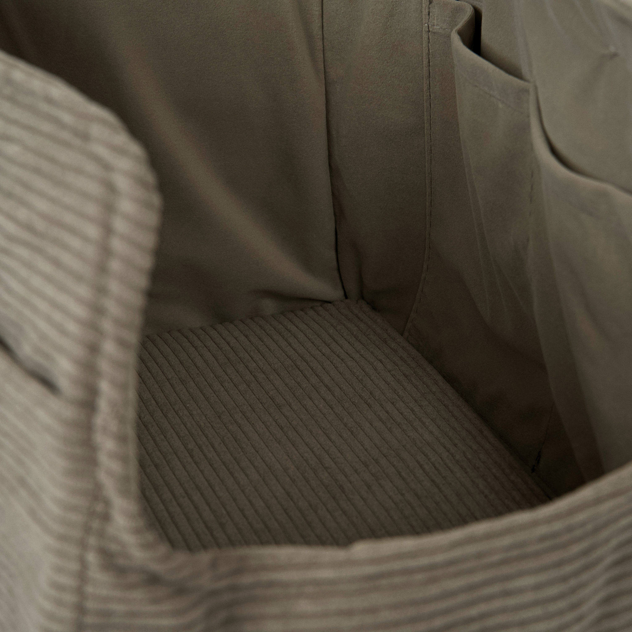 Vilda-hundväska | Taupe Corduroy
