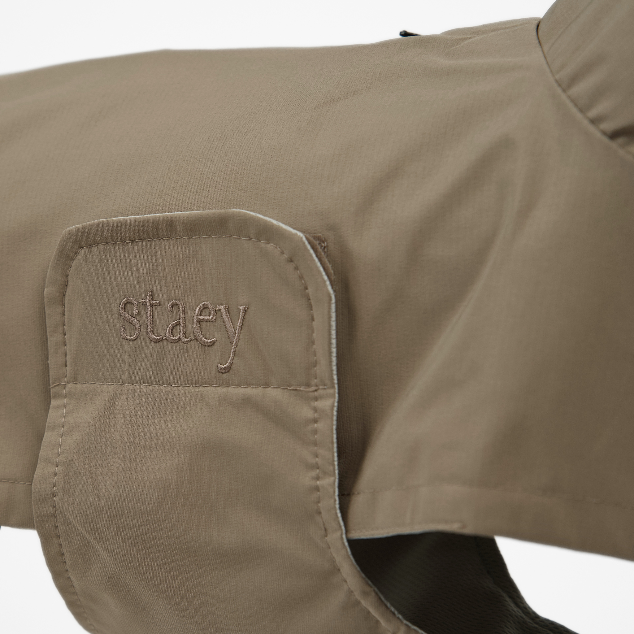 Taja Dog Rain Coat | Taupe