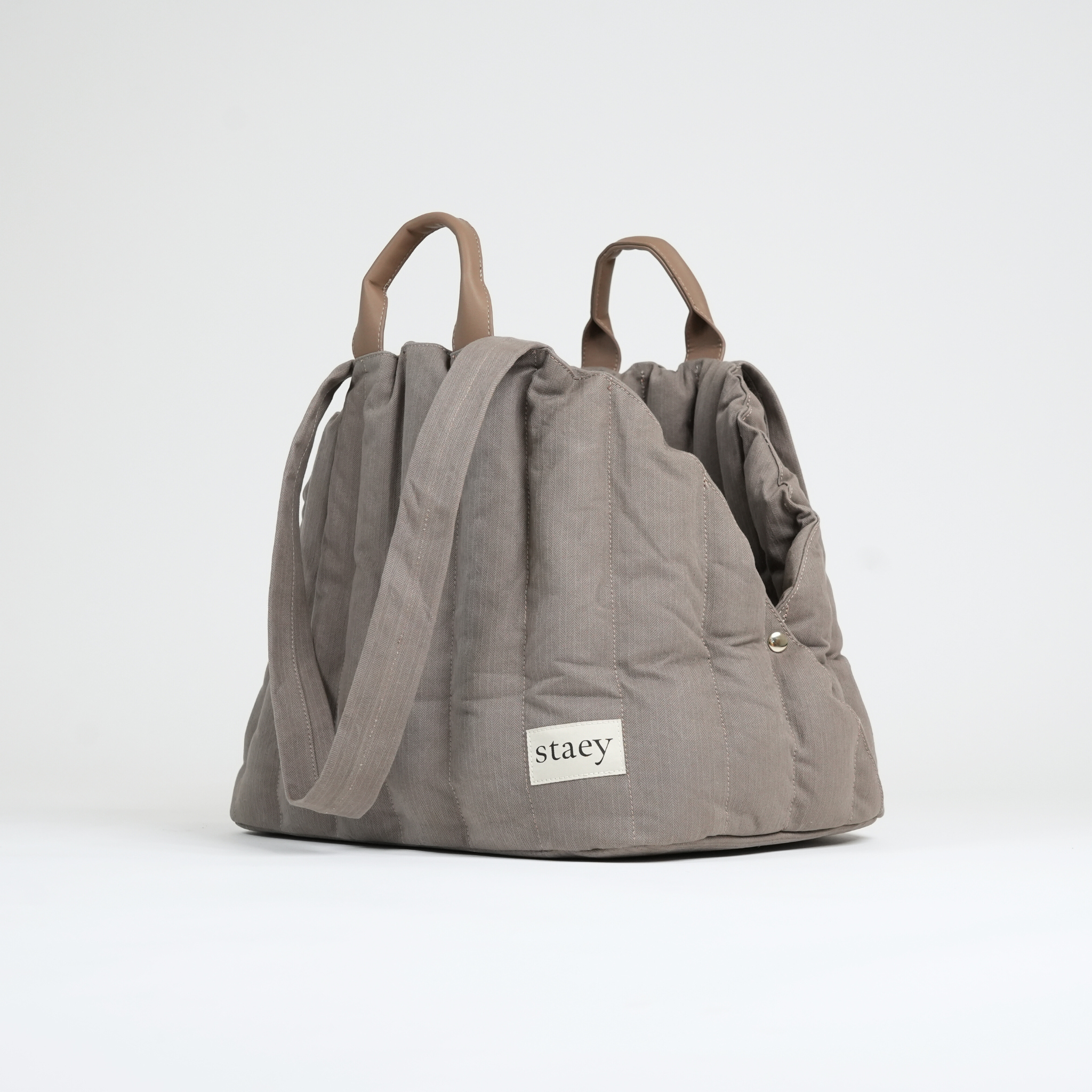 Elva Carrier Bag | Taupe