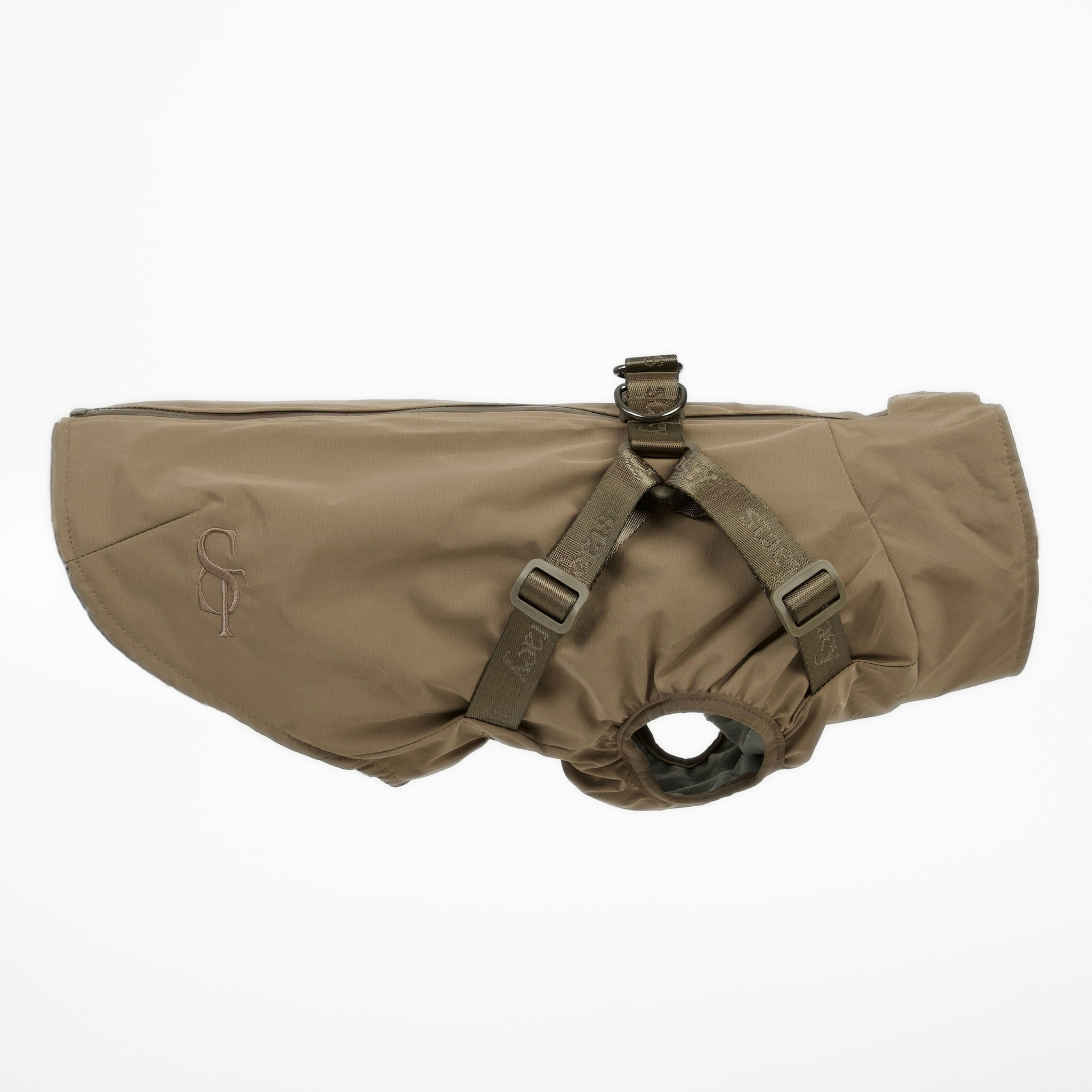 Norma hundkappa m. sele | Taupe