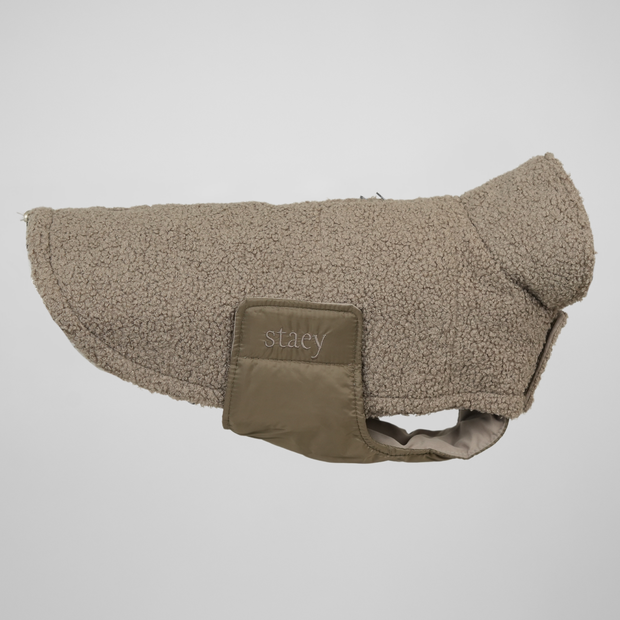 Teddy Dog Coat | Taupe