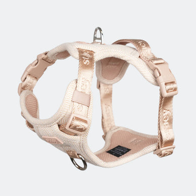 Elma Dog Harness | Light Rose