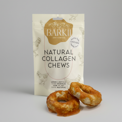 Barkii Collagen Chew Donuts | Chicken | 100g.